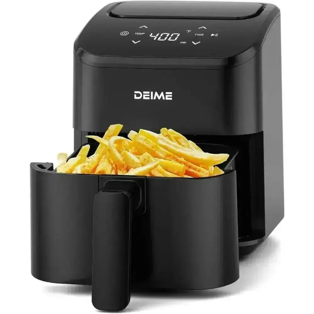 Air Fryer 3 Qt, Small Airfryer Digital Space Saving Compact, Bake, Reheat, Roasts for Quick Easy Meals, Mini Compact & Quiet - GiFTiFY