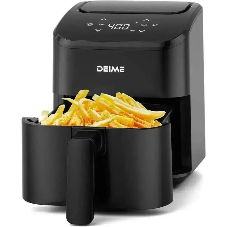 Air Fryer 3 Qt, Small Airfryer Digital Space Saving Compact, Bake, Reheat, Roasts for Quick Easy Meals, Mini Compact & Quiet - GiFTiFY