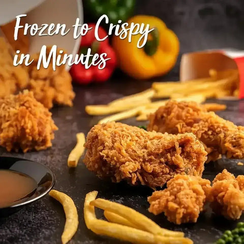 Air Fryer 3 Qt, Small Airfryer Digital Space Saving Compact, Bake, Reheat, Roasts for Quick Easy Meals, Mini Compact & Quiet - GiFiFY