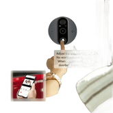 Alexa Door Cam with PIR Motion Screen - GiFTiFY