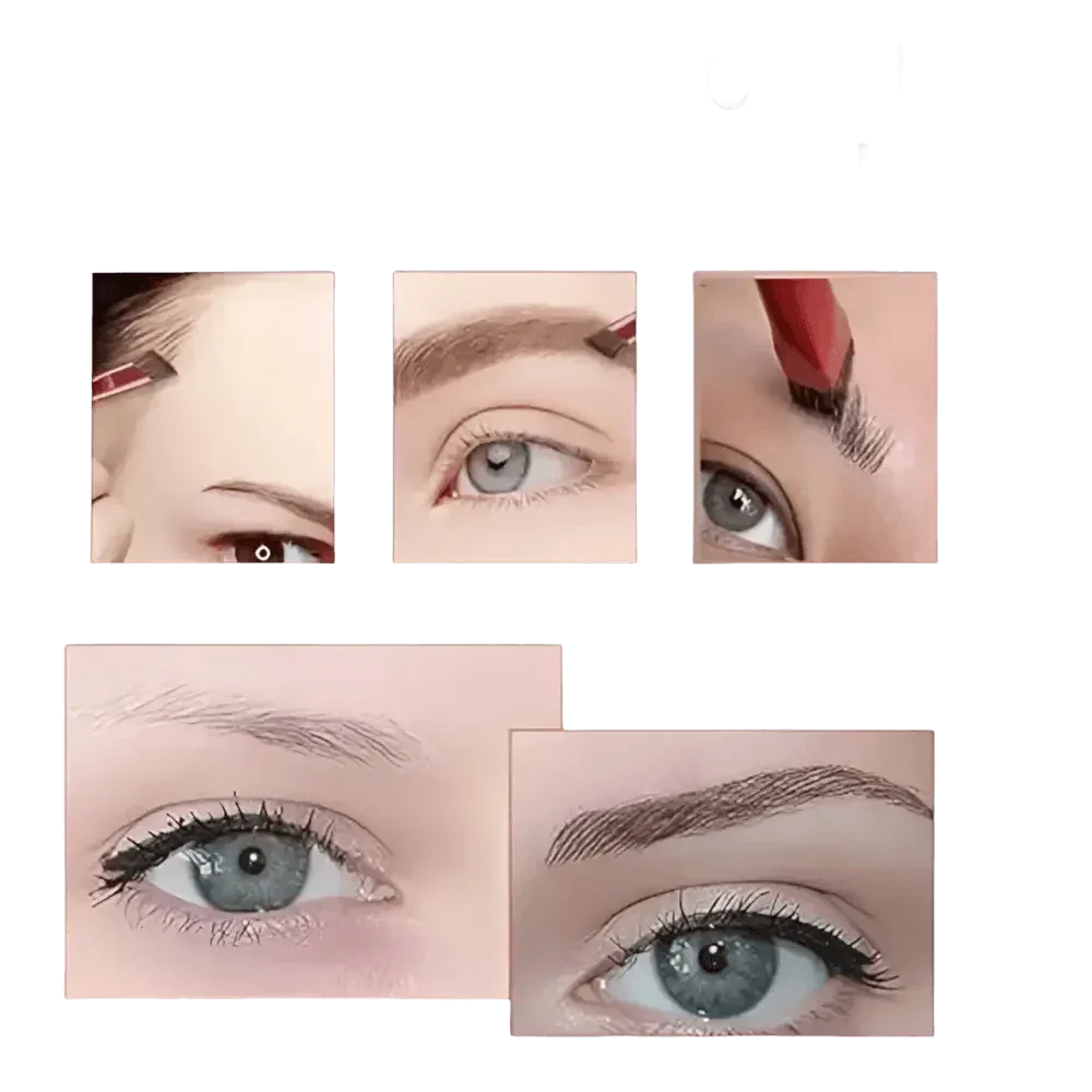 Angled Eyebrow Brush with Packaging - GiFTiFY