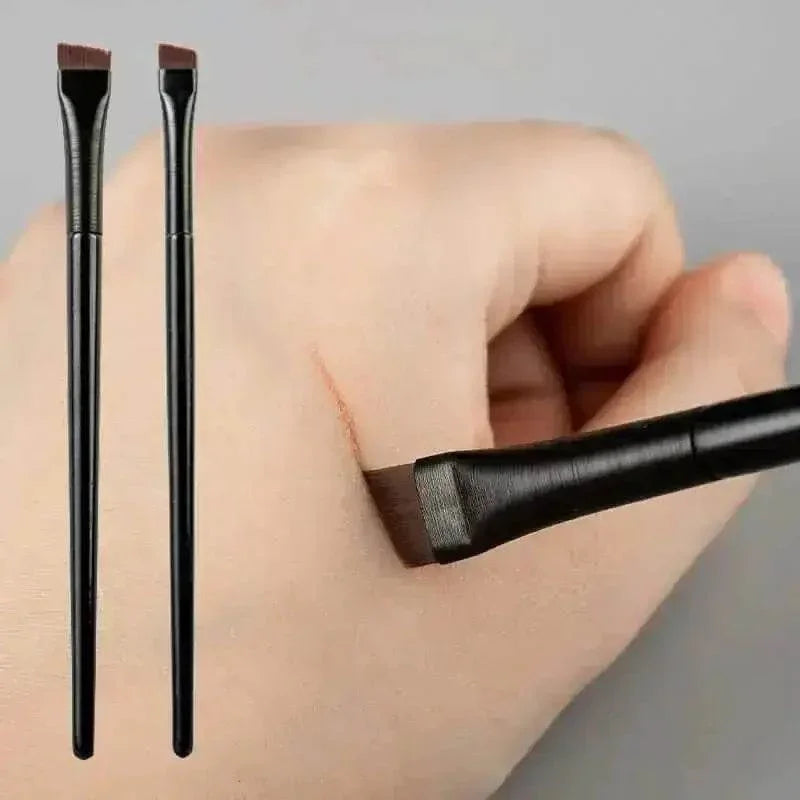 Angled Eyebrow Liner Brush Small Angled Eyebrow Brushes Eyebrow Eyeliner Brush by Beauty Tools Free Shipping Store