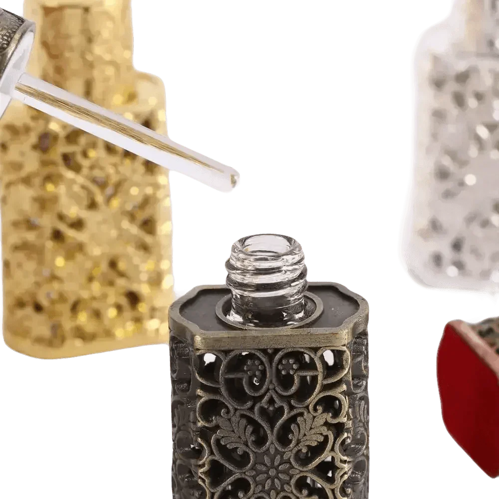 Antiqued Perfume Refillable Essential Oils Atomizer Arabian Perfume by AAAAApril Store