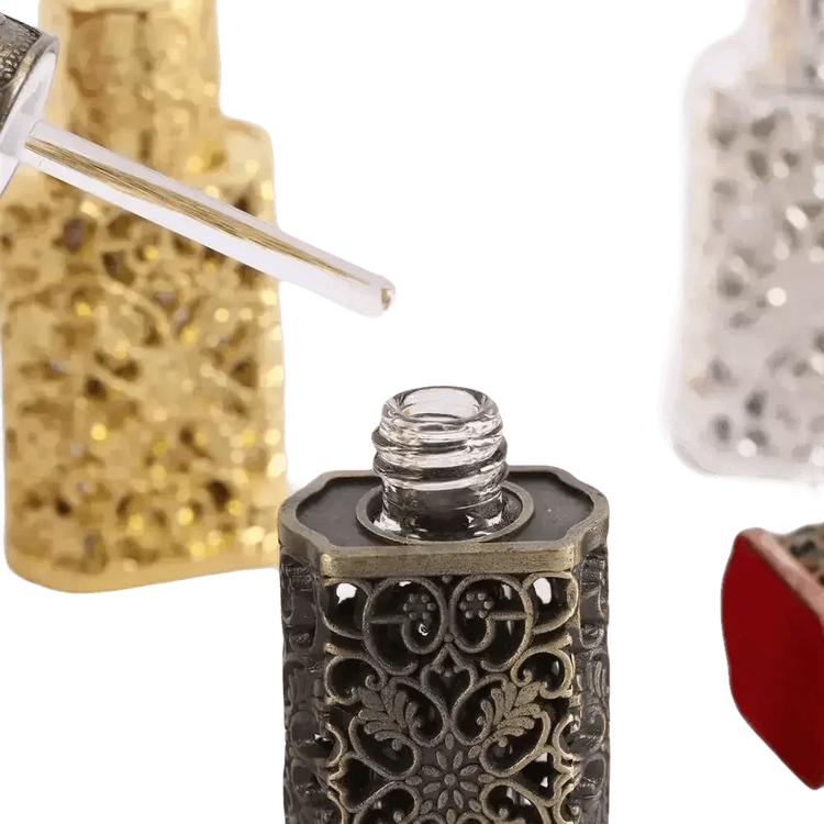 Antiqued Perfume Refillable Essential Oils Atomizer - GiFTiFY