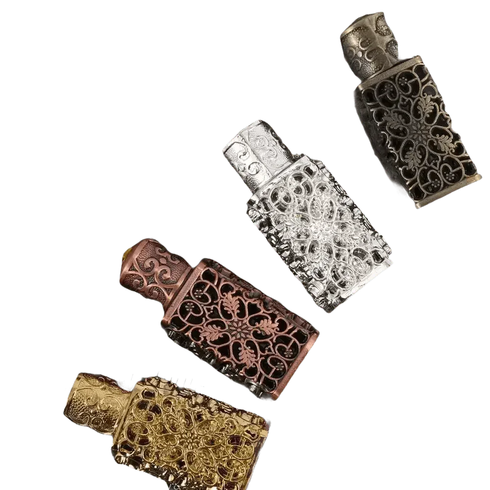 Antiqued Perfume Refillable Essential Oils Atomizer Arabian Perfume by AAAAApril Store