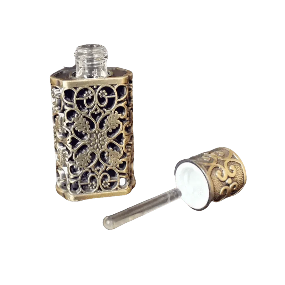 Antiqued Perfume Refillable Essential Oils Atomizer Arabian Perfume by AAAAApril Store