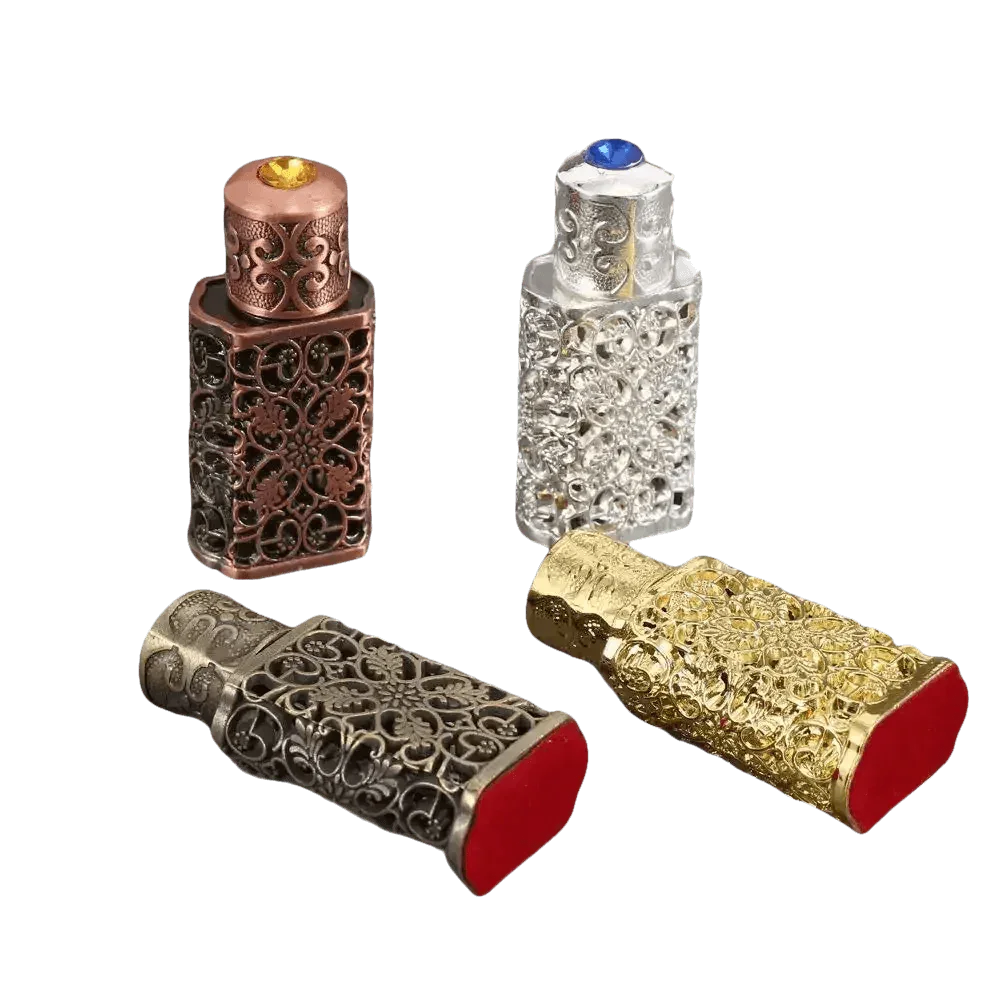 Antiqued Perfume Refillable Essential Oils Atomizer Arabian Perfume by AAAAApril Store