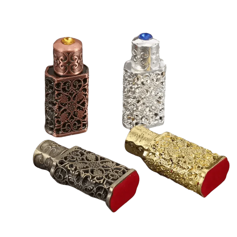 Antiqued Perfume Refillable Essential Oils Atomizer Arabian Perfume by AAAAApril Store