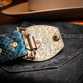 Arkansas Belt Black / Blue - GiFTiFY