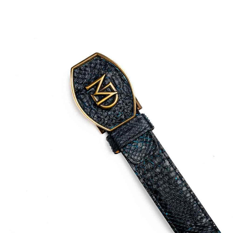 Arkansas Belt Black / Blue Belts by Marco Di Milano