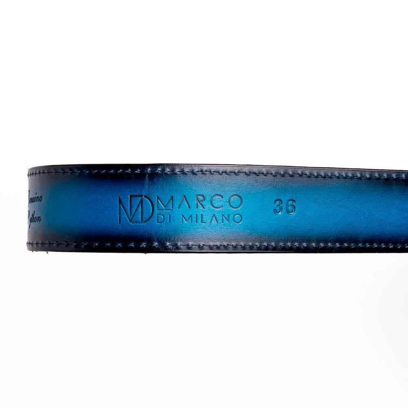 Arkansas Belt Black / Blue Belts by Marco Di Milano