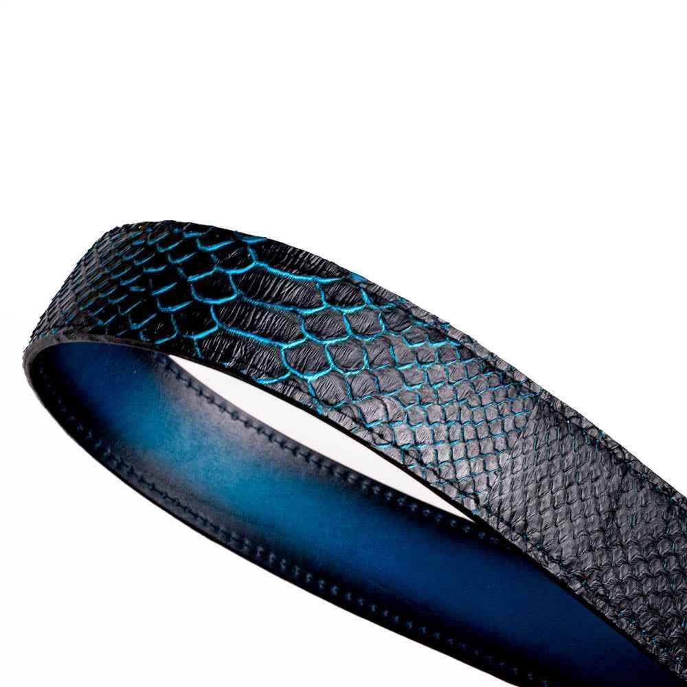 Arkansas Belt Black / Blue Belts by Marco Di Milano