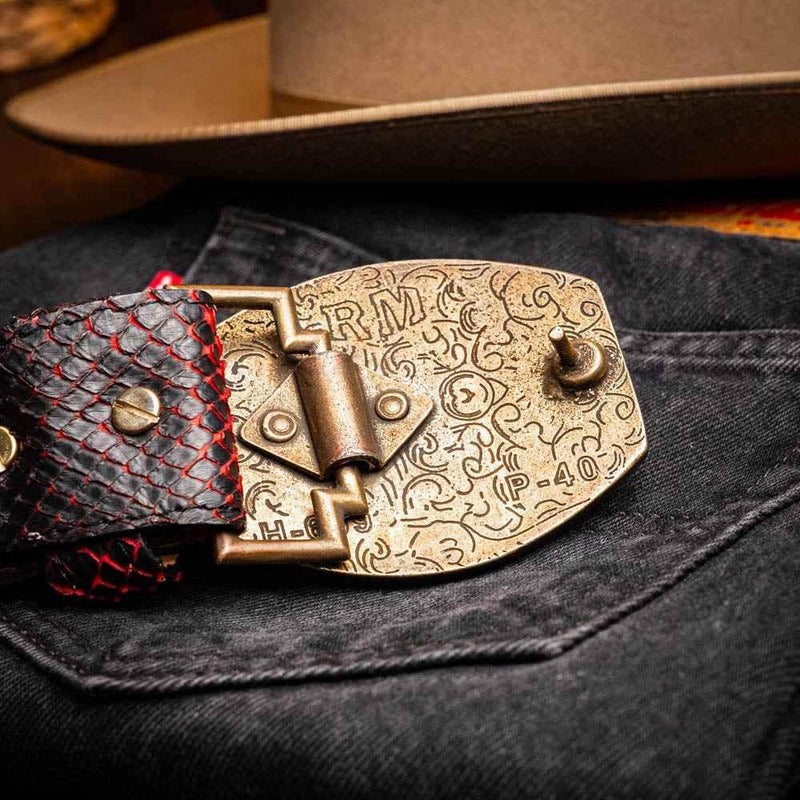 Arkansas Belt BlackCherry by Marco Di Milano