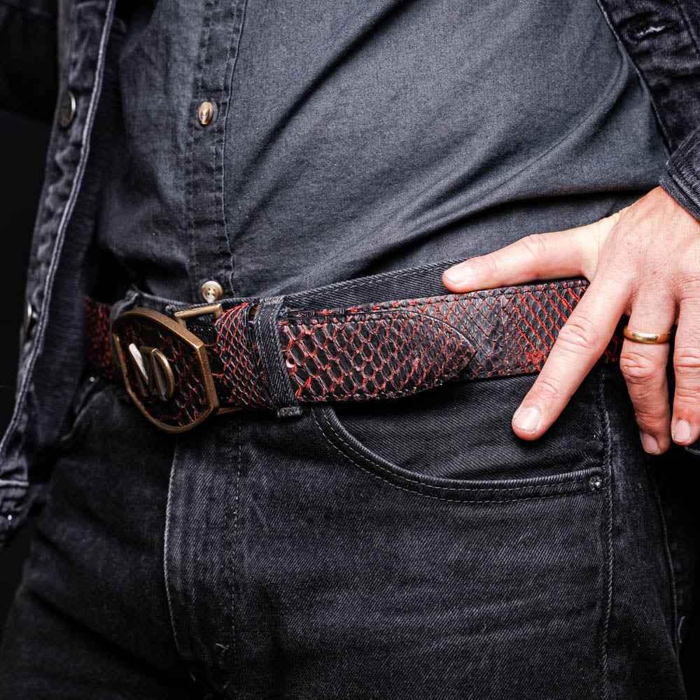 Arkansas Belt BlackCherry by Marco Di Milano