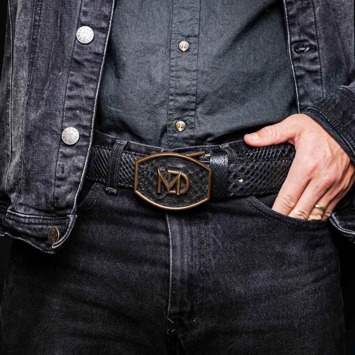 Arkansas Belt Black / Blue - GiFTiFY