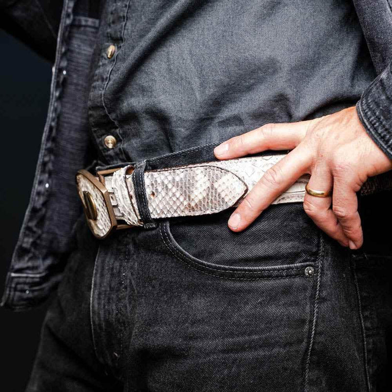 Arkansas Belt Natural Belts by Marco Di Milano