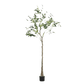 Artificial Areca Palm Tree in White Pot Large Fake Palm Tree Tropical Plant Palm Tree Artificial in White Pot - GiFTiFY