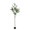 Artificial Areca Palm Tree in White Pot Large Fake Palm Tree Tropical Plant Palm Tree Artificial in White Pot - GiFTiFY