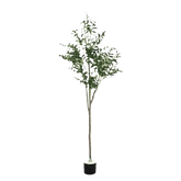 Artificial Areca Palm Tree in White Pot Large Fake Palm Tree Tropical Plant Palm Tree Artificial in White Pot - GiFTiFY