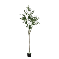 Palmera Areca Artificial Grande en Maceta Blanca