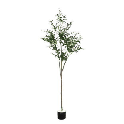 Artificial Areca Palm Tree in White Pot Large Fake Palm Tree Tropical Plant Palm Tree Artificial in White Pot - GiFTiFY