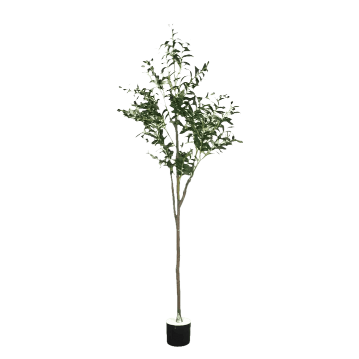 Artificial Areca Palm Tree in White Pot Large Fake Palm Tree Tropical Plant Palm Tree Artificial in White Pot - GiFTiFY