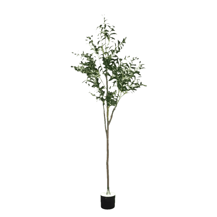 Artificial Areca Palm Tree in White Pot Large Fake Palm Tree Tropical Plant Palm Tree Artificial in White Pot - GiFTiFY