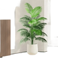 Artificial Areca Palm Tree in White Pot Large Fake Palm Tree Tropical Plant Palm Tree Artificial in White Pot - GiFTiFY