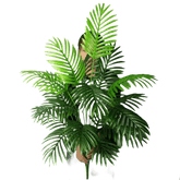 Artificial Areca Palm Tree in White Pot Large Fake Palm Tree Tropical Plant Palm Tree Artificial in White Pot - GiFTiFY