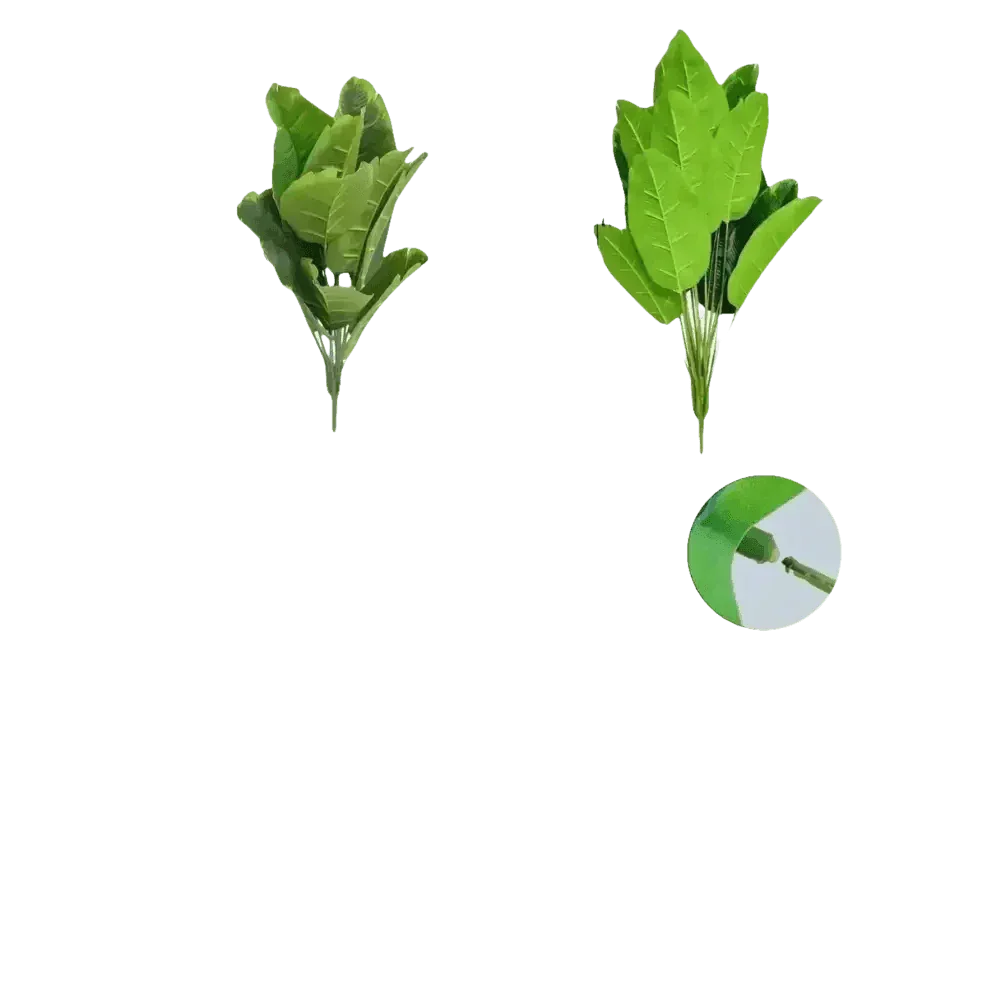 Artificial Tropical Palm Tree in White Pot - GiFTiFY