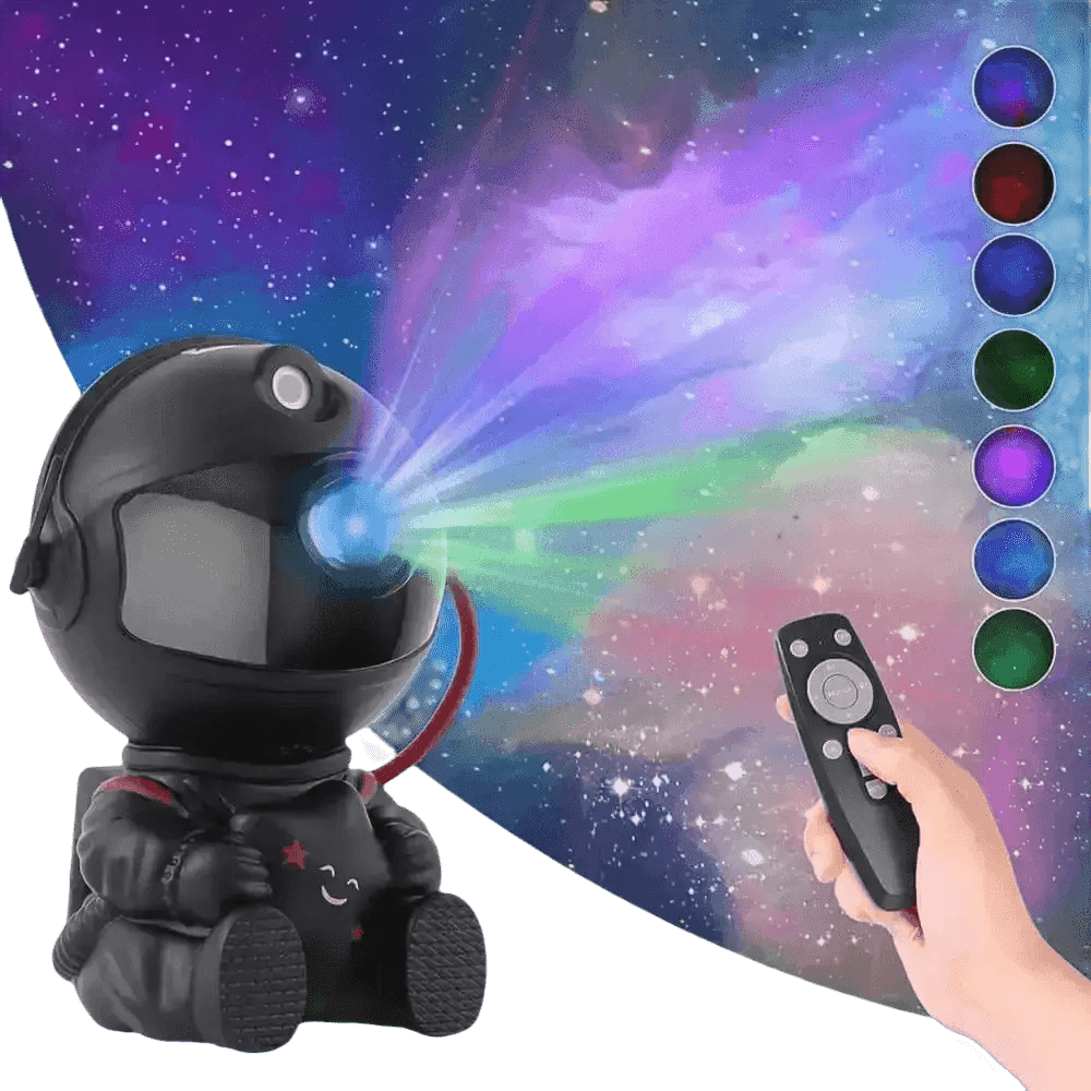 Astronaut Space Projector Night Light Zapp Galaxy Astronaut Night Light Projector - GiFTiFY