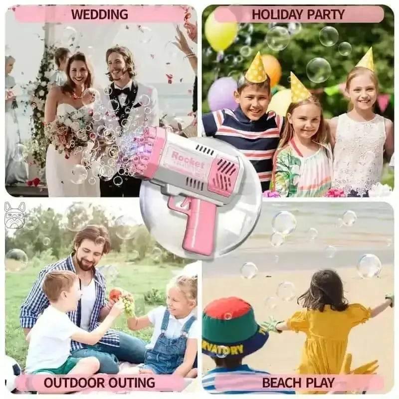 Automatic Bubble Machine Toy Guns. bubble gun. Toys & Games by Shop1102928353 Store-Kloka Toys Store