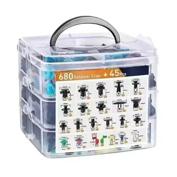 Automobile Retainer Clips and Tool Set Plastic Retainer Clips Automotive Oxygen Sensor Fit Car Plastic Retainer Clips - GiFTiFY