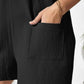 Plus Size Knotted Strap Romper with Pockets