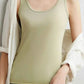 Plus Size Ribbed Scoop Neck Tank Top - GiFTiFY