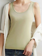 Plus Size Ribbed Scoop Neck Tank Top - GiFTiFY