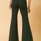 COUNTDOWN THE HOURS WOVEN FLARED PANTS