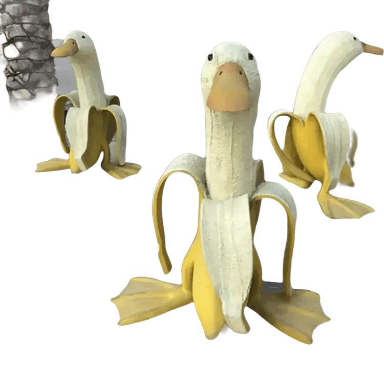 Banana Duck Creative Garden Decor Figurines - GiFTiFY