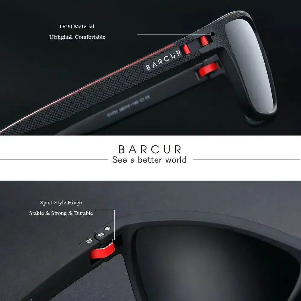 BARCUR Polarized Sports Sunglasses - GiFTiFY