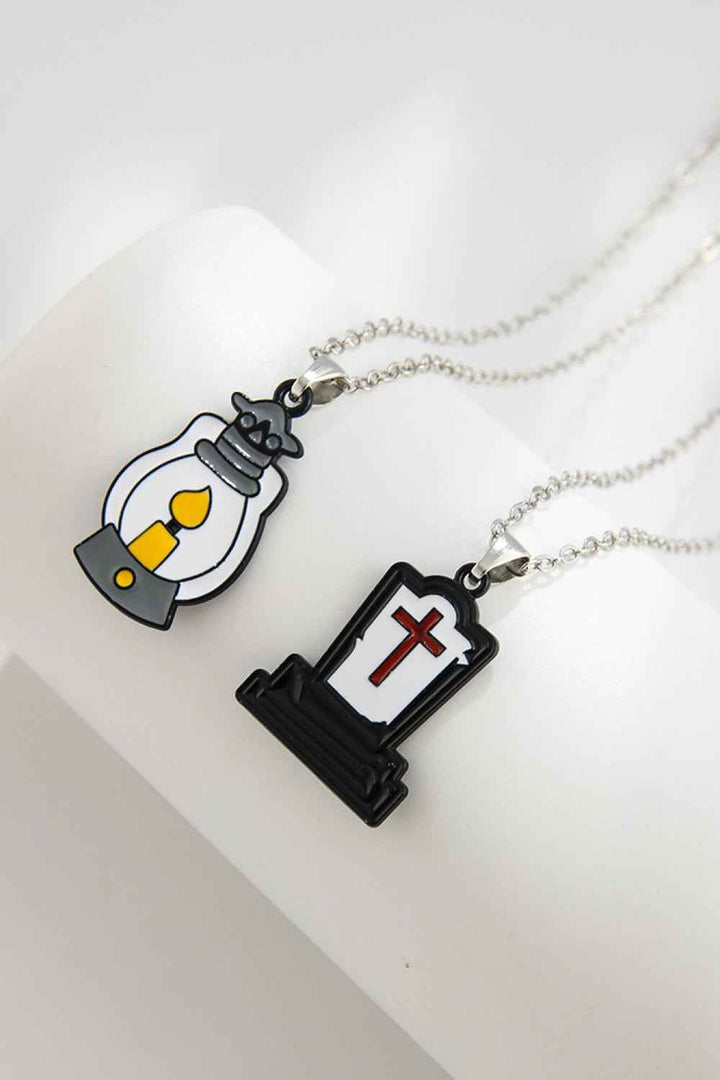 Two-Piece Halloween Theme Necklace Set - GiFTiFY