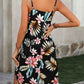 Plus Size Printed V-Neck Cami Dress - GiFTiFY