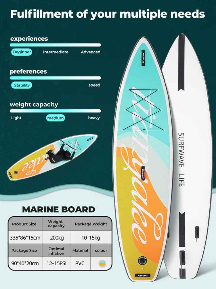 11' SUP Board,All-Around Pro paddle board,Giant Wave Paddle board ,standing up paddle board