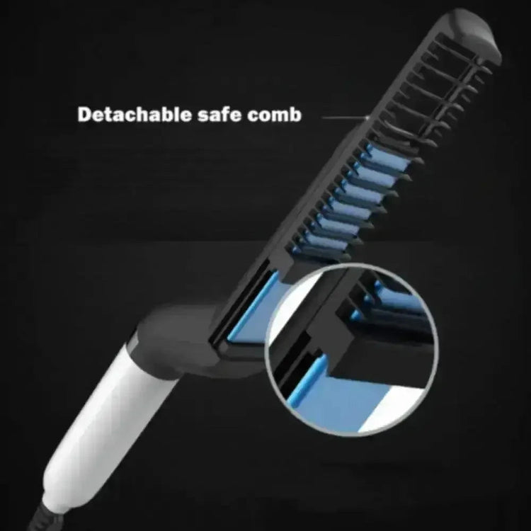 Beard Straightening Hair Straightener Brush Men - GiFTiFY