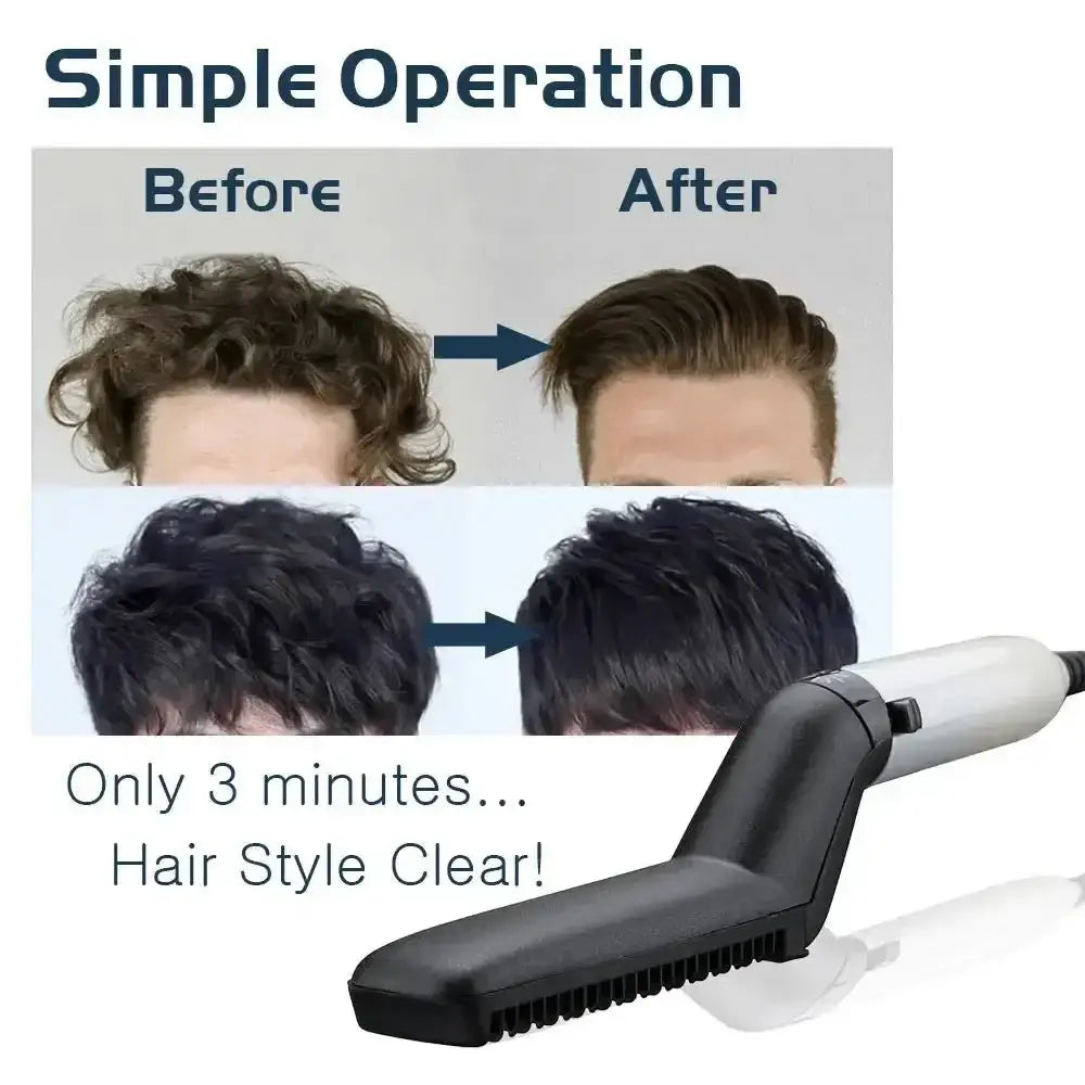 Beard Straightening Hair Straightener Brush Men - GiFiFY
