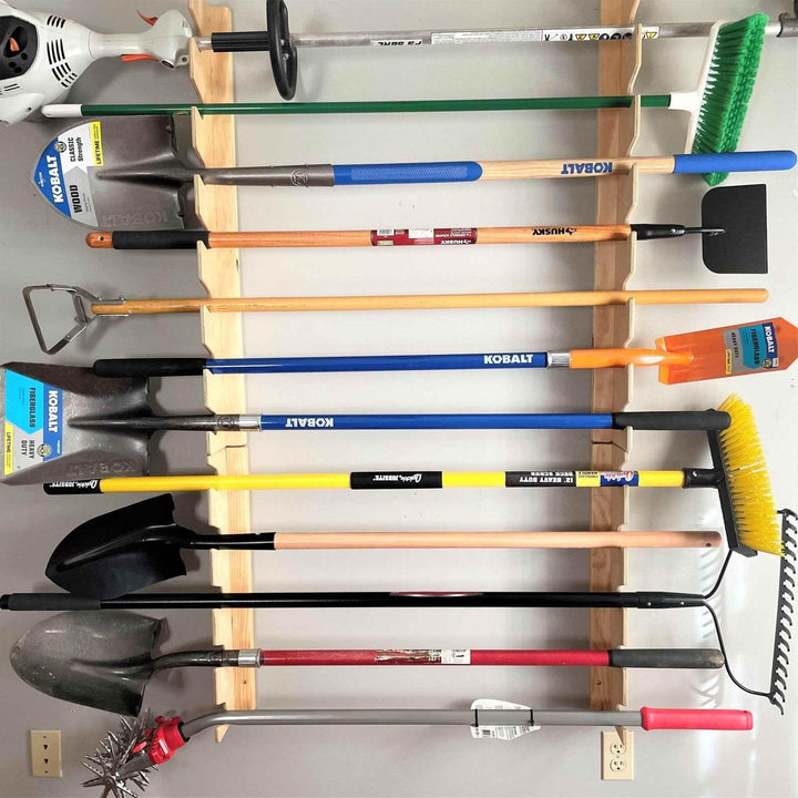 Garage Yard Tool Rack, Yard Tool Storage Rack - GiFTiFY