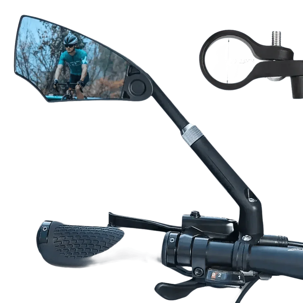 West Biking Anti-Glare Bicycle Mirror Handlebar Rear View - GiFTiFY