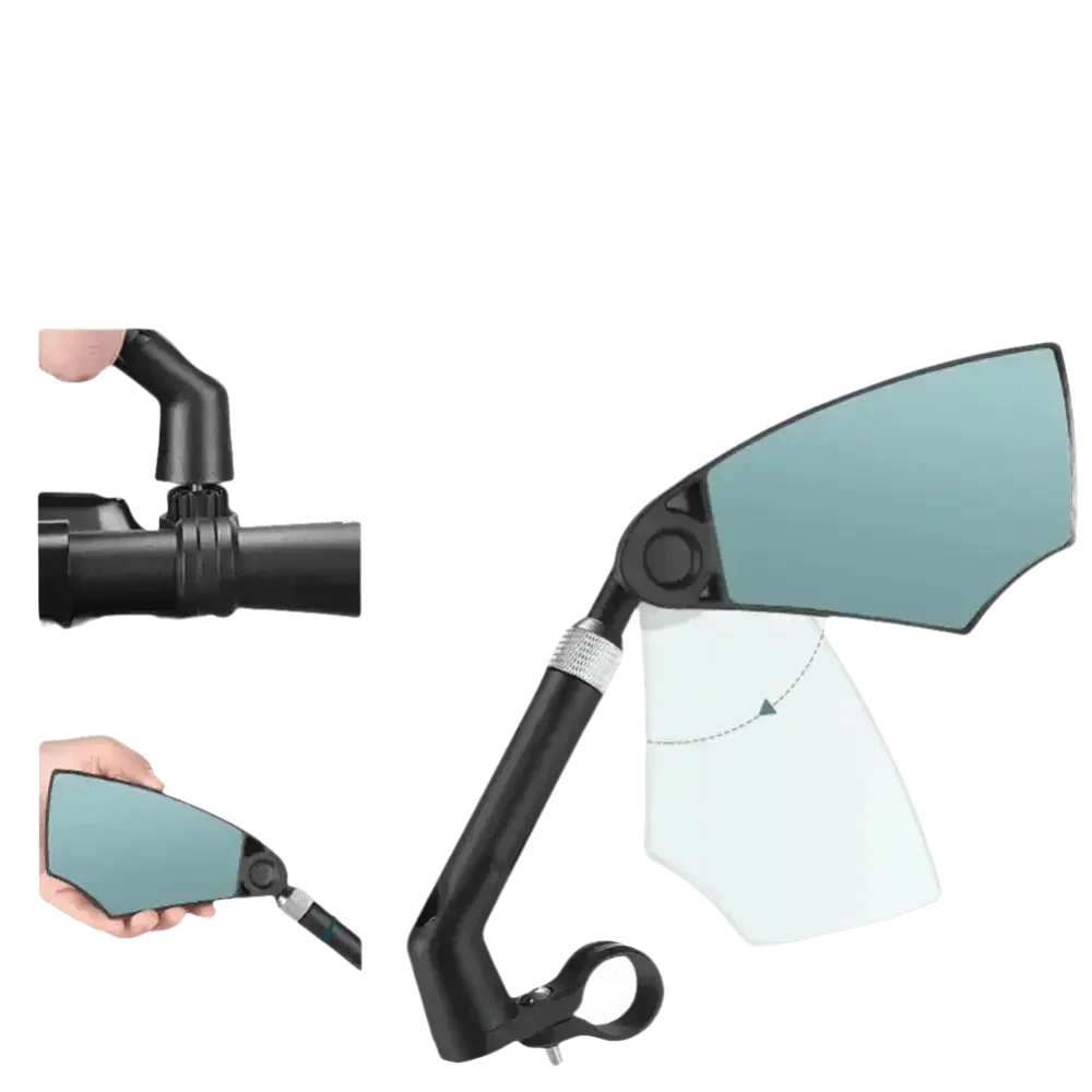 West Biking Anti-Glare Bicycle Mirror Handlebar Rear View - GiFTiFY