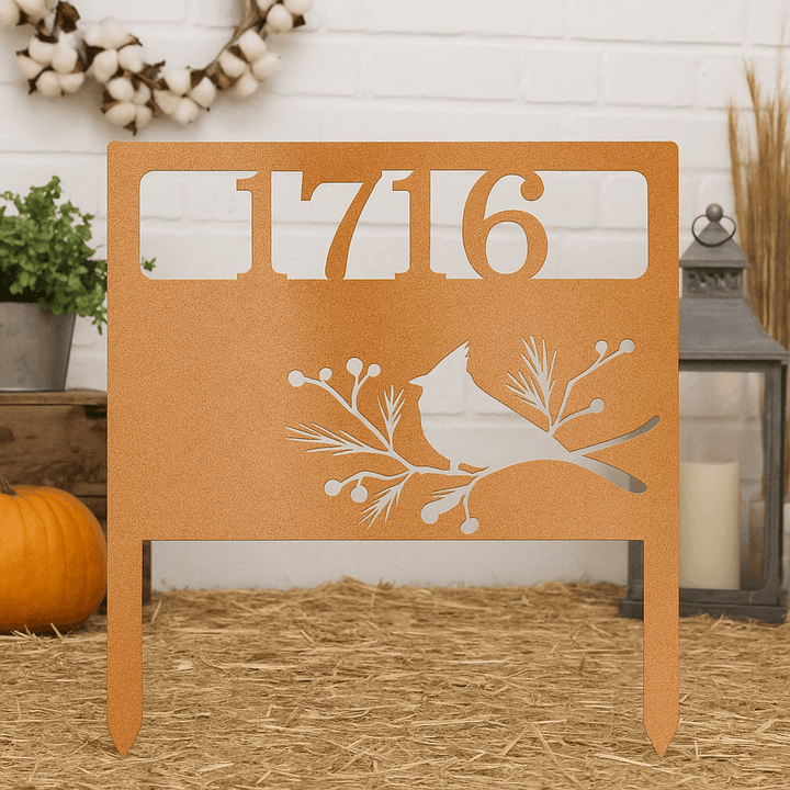 Bird Yard Personalized Gifts - Custom Metal Sign - GiFTiFY