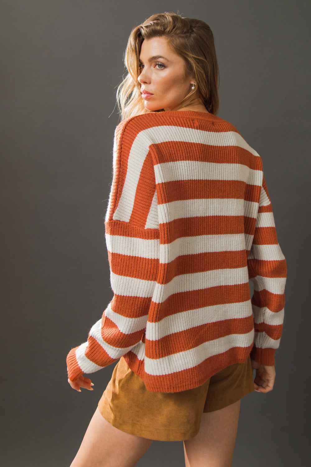 BEYOND THE HORIZON SWEATER TOP - GiFTiFY