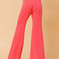 COUNTDOWN THE HOURS WOVEN FLARED PANTS